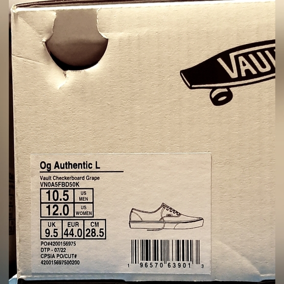 Vault by Vans Og Authentic Lx *NWT* - Picture 5 of 5